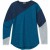 Свитер женский Smartwool Women's Shadow Pine Colorblock Sweater (Alpine Blue Heather/Ocean Abyss Heather Marl, M)